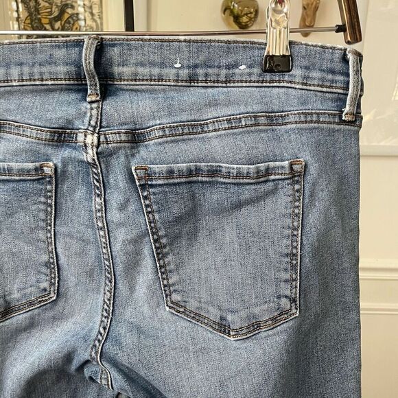 Banana Republic Straight Leg Jeans Lightly Distressed 30 Long - Picture 5 of 7